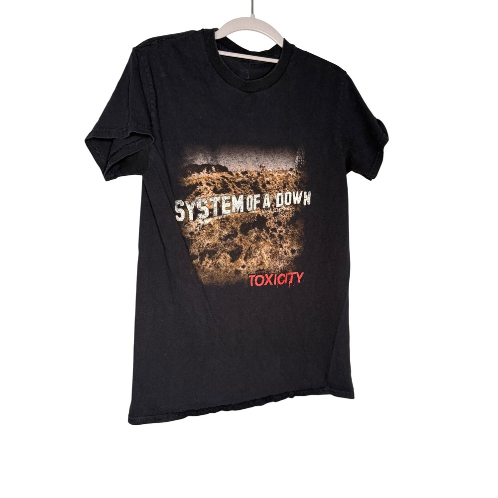System of a Down Toxicity graphic black t-shirt